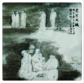 《众志成城》 作者：李炳常.jpg