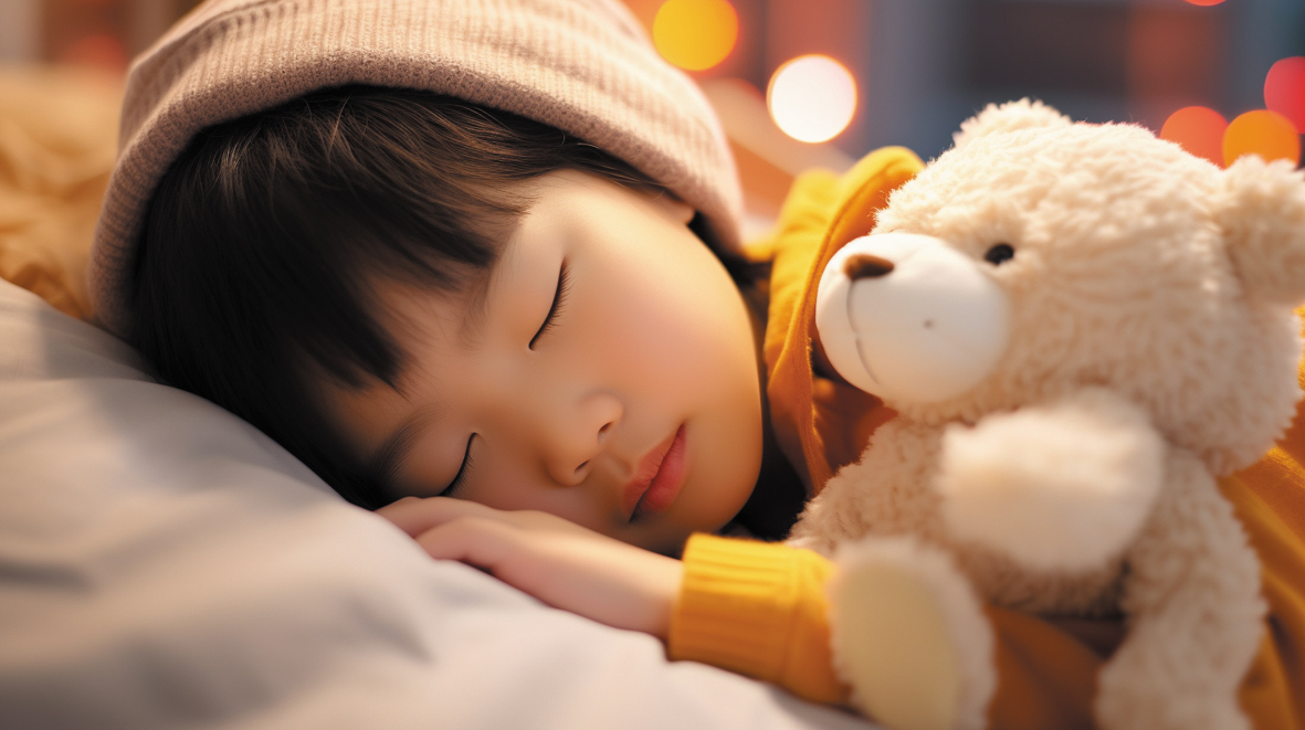 高清可爱儿童睡眠摄影图.jpg